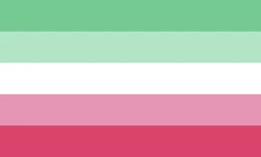 Abrosexual pride flag