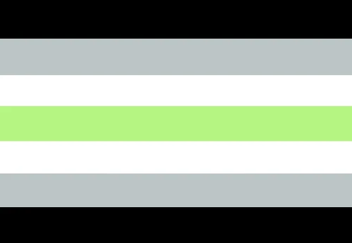 Agender pride flag