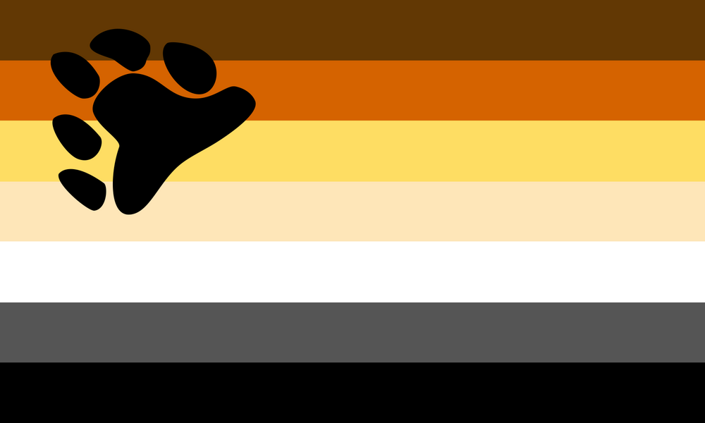 Bear (gay) pride flag