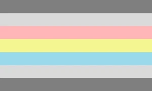 Demiflux pride flag